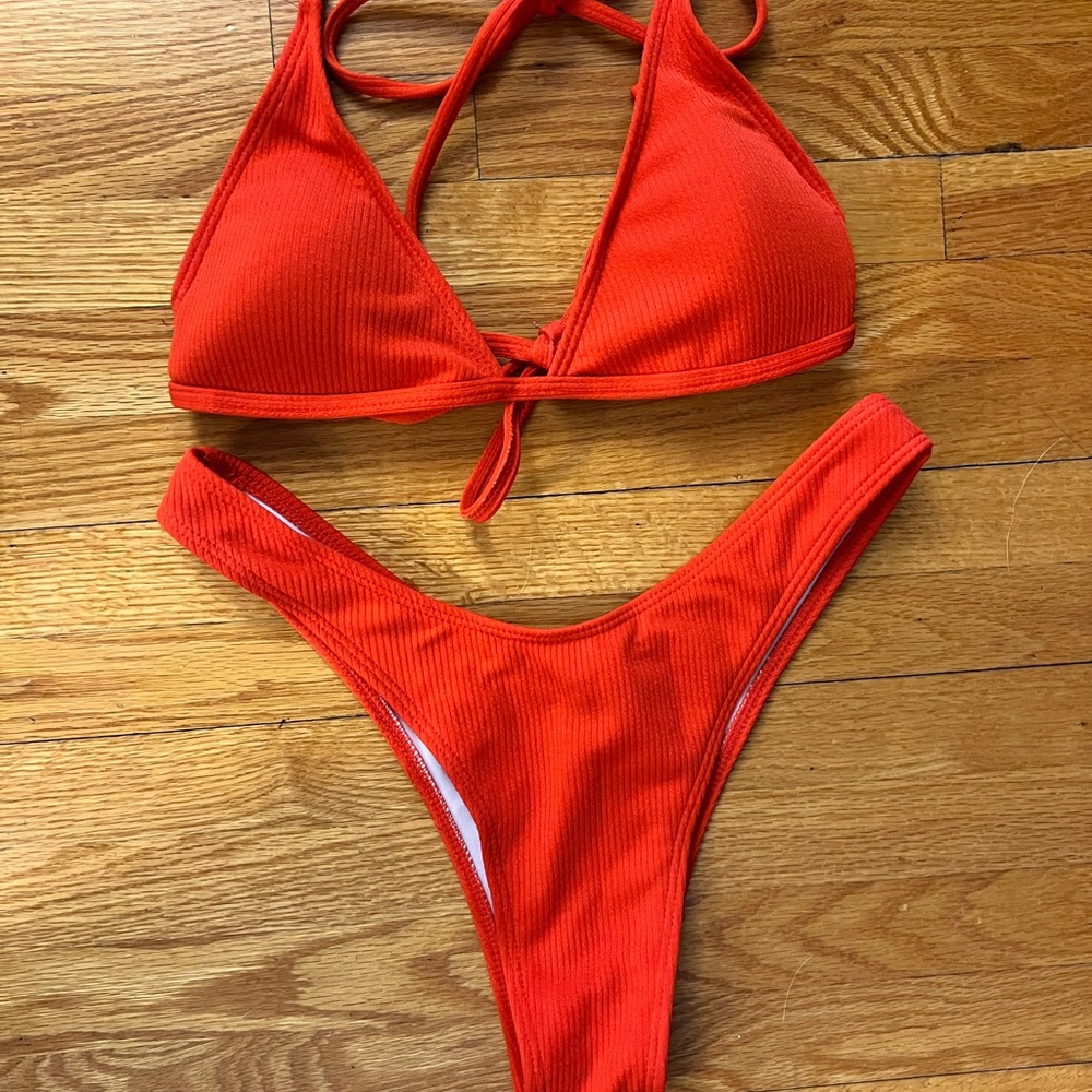 Zaful Red Bikini Set